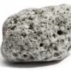 Detalle macro de la textura porosa de las piedras minerales ricas en calcio