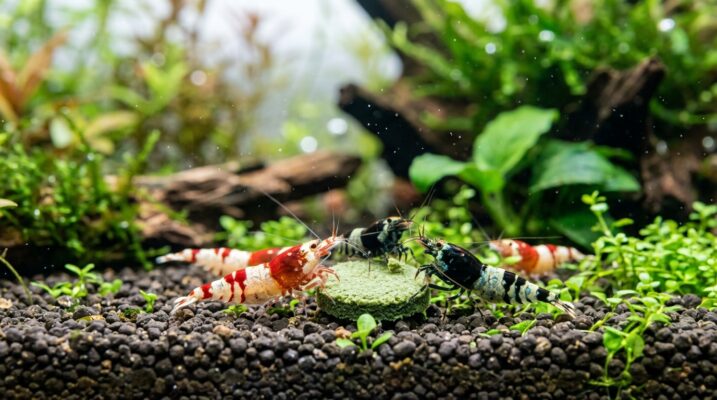 Alimentacion Gambas Acuario