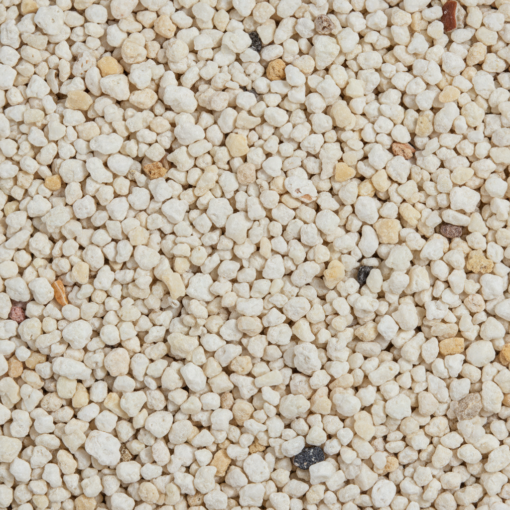 Textura y granulometria 1-3mm de la aragonita para acuario