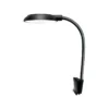 Detalle del clip ajustable y brazo flexible de la lampara LED USB